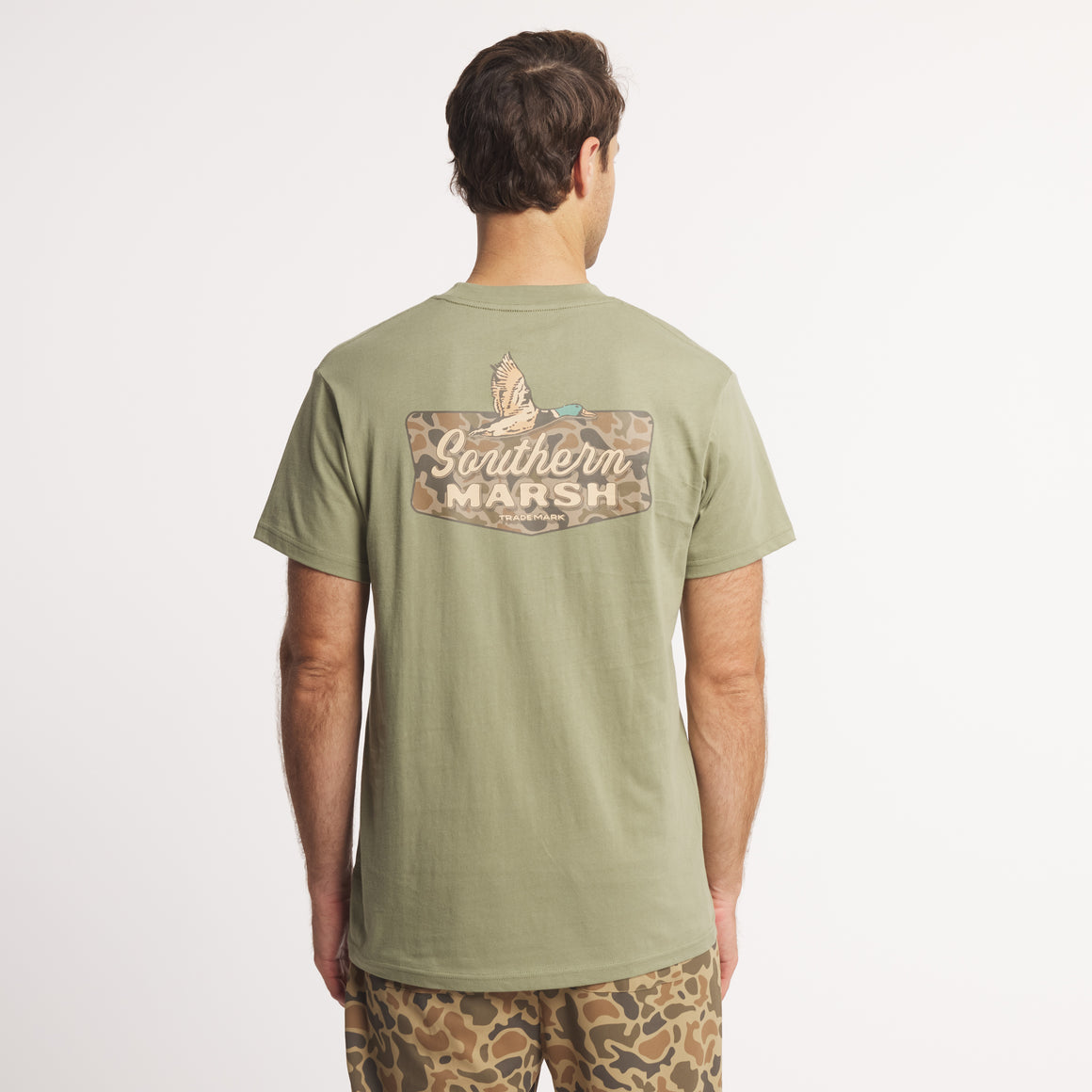 Brigade Olive | ON MODEL | BACK