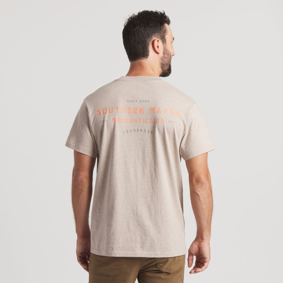 Washed Burnt Taupe | On Model | Back