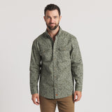 Dark Olive  Camo | ON MODEL | FRONT