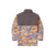 Burnt  Taupe  and Royal Blue | Back