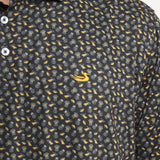 Gold & Black Football | ON MODEL | DETAIL
