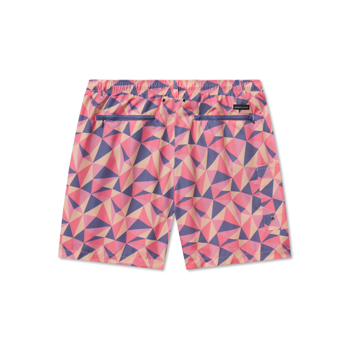 Mountain Purple and Peach | back