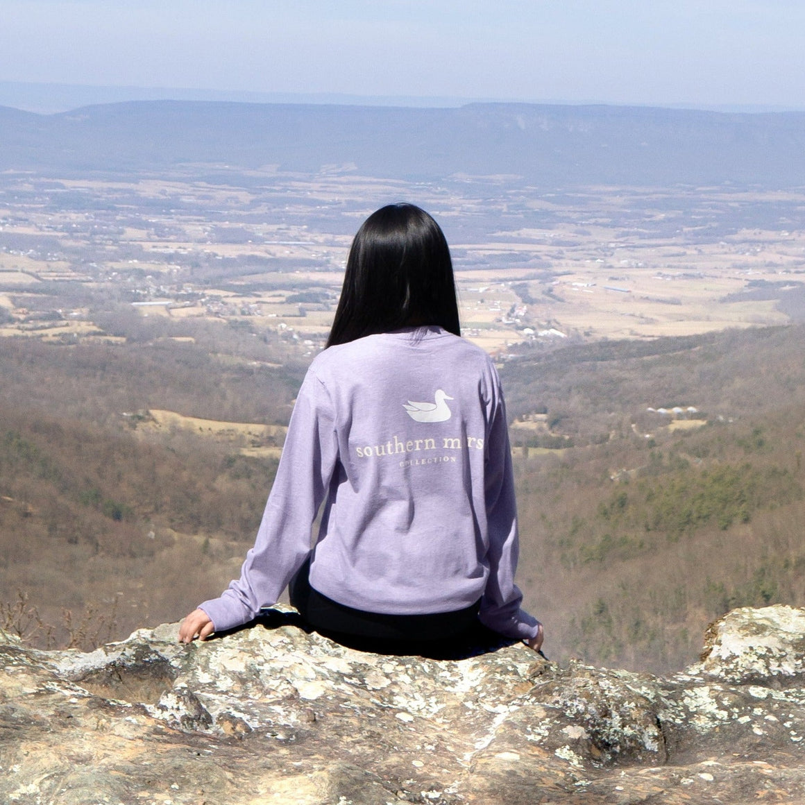 Washed Berry | Authentic Heathered Tee | Lifestyle