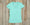 Antigua Blue with Navy  Duck | Caroline V-Neck Tee | Slub | Womens Fit T-Shirts