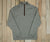 Washed Gray with Purple Duck | DownpourDRY Cotton 1/4 Zip Pullover