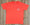 Coral  with Electric Blue | FieldTec™ Pocket Tee | Short Sleeve | Front