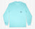 Antigua Blue | FieldTec™ Heathered Long Sleeve Tee | Flags | Front