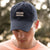 Navy Hat with Tag