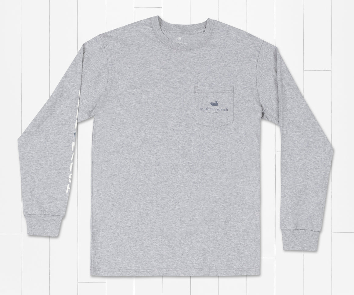 Light Gray | Fading Fast Tee | Long Sleeve