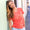 Coral | Danielle V-Neck Tee | Slub | Womens Fit T-Shirt