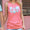Coral | Marci Tank | Umbrellas | Womens Tank Tops
