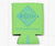 Neon  Green | Aztec Catch Coozie | Back