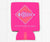 Neon  Pink | Aztec Catch Coozie | Back