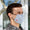 Adjustable Face Mask - Oxford Stripe