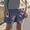 Navy and Antigua Blue | LS